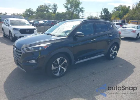 2017 Hyundai Tucson Limited from USA, damaged, VIN KM8J3CA20HU534919